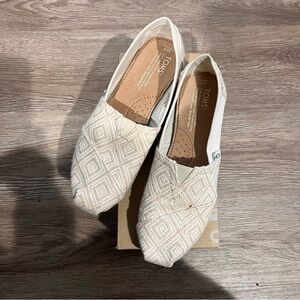 {TOMS} Whisper Diamond Woven Slip-ons, 7